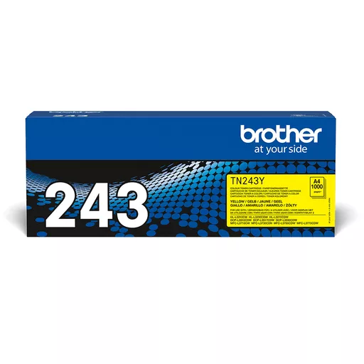 Brother TN-243Y Toner-kit yellow, 1K pages ISO/IEC 19752 for Brother HL-L 3210