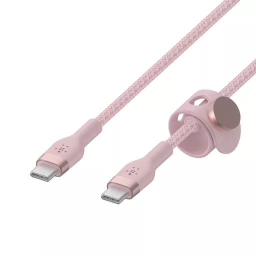 Belkin BOOST↑CHARGE PRO Flex USB cable 1 m USB 2.0 USB C Pink