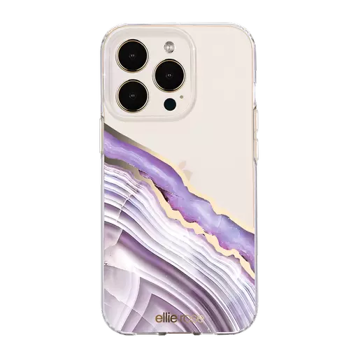 Ellie Rose - Lavender Agate for iPhone 11 Pro, iPhone XS & iPhone X