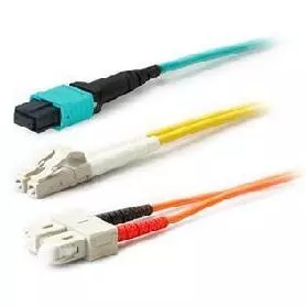 AddOn Networks ADD-LC-LC-2M5OM4LZ fibre optic cable 2 m OM4 Aqua colour