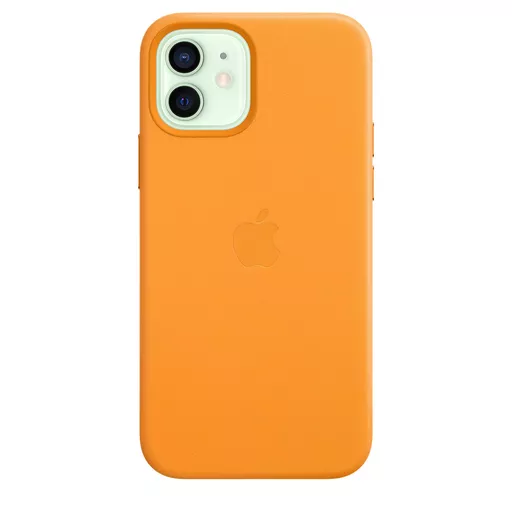 Apple iPhone 12 | 12 Pro Leather Case with MagSafe - California Poppy