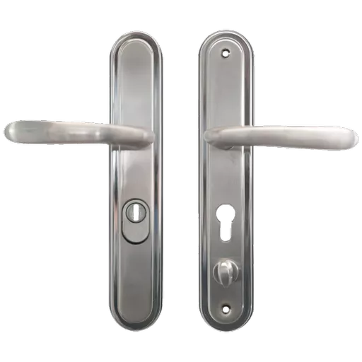 HOOPLY 201208 Lever Door Handle 68mm Centres C/W Snib
