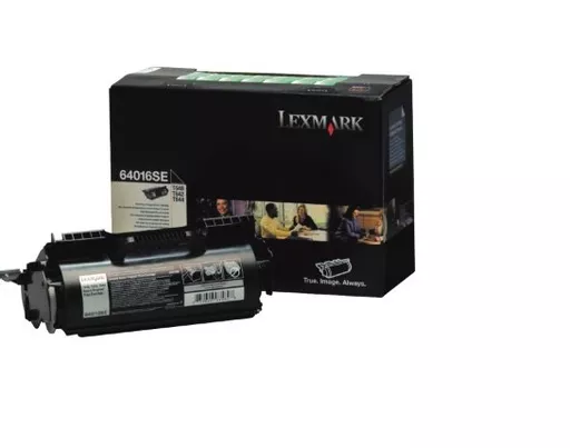 Lexmark 64016SE Toner cartridge black return program, 6K pages ISO/IEC 19752 for Lexmark T 640