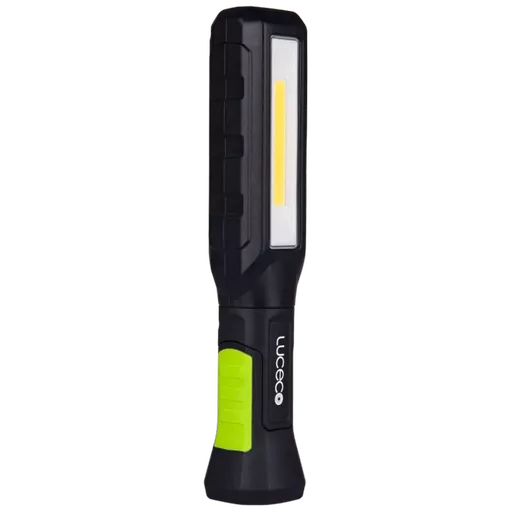 LUCECO 5W 600 Lumen Rechargeable LED Tilt & Twist Torch With USB-C Power Bank