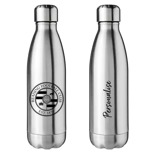 Reading FC Crest Silver Insulated Water Bottle.jpg