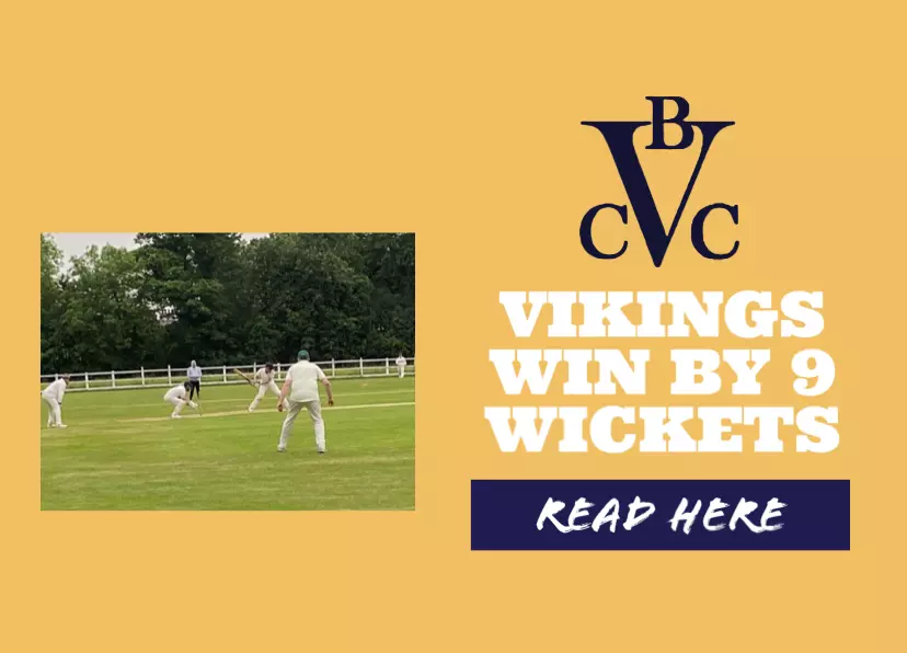 Bowdon Vale Vikings v Ashley at home: Vikings won by 9 wkts