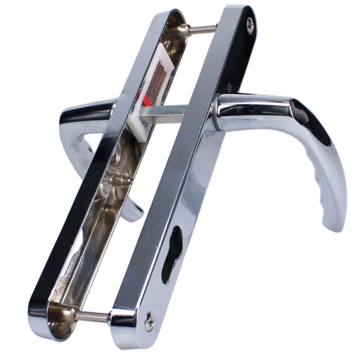 HOPPE Atlanta 92PZ Euro Profile Lever/Lever Handle On 30mm Narrow Backplate M1530M/3841N