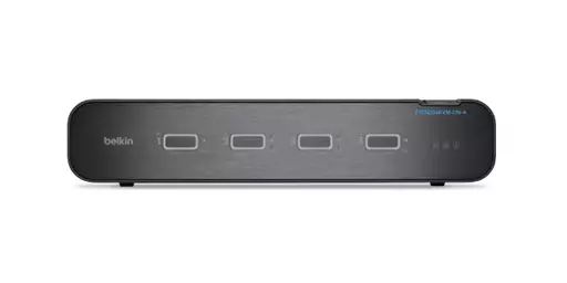 Belkin F1DN204KVM-UN-4 KVM switch Rack mounting Black