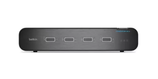 Belkin F1DN204KVM-UN-4 KVM switch Rack mounting Black