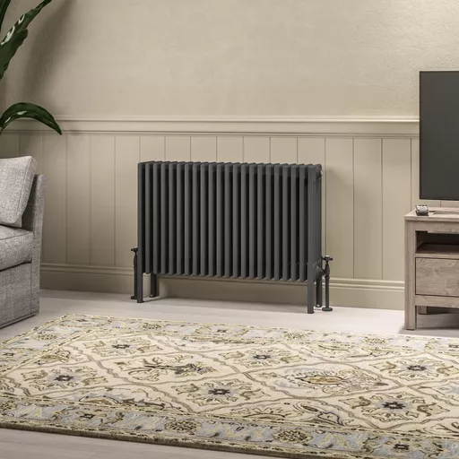 Imperia 6 Column Radiator 600 x 1010mm Matt Anthracite