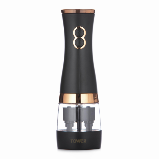 Tower Cavaletto Duo Salt and Pepper Mill Black