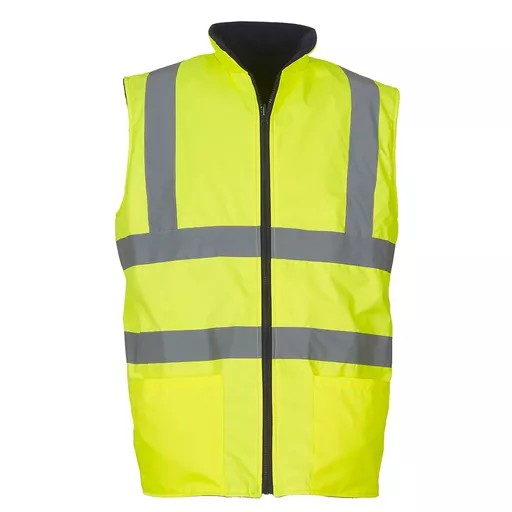 Hi-Vis Reversible Fleece Vest