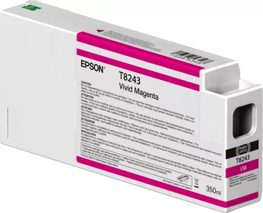 Epson C13T824300/T8243 Ink cartridge magenta 350ml for Epson SC-P 6000/7000/7000 V