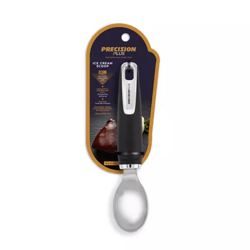 Buy Tower  Precision Plus Stainless Steel Ice Cream Scoop - Black –  Potters Cookshop