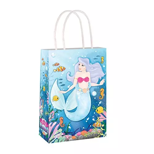 Mermaid Paper Party Bag - Pack of 48