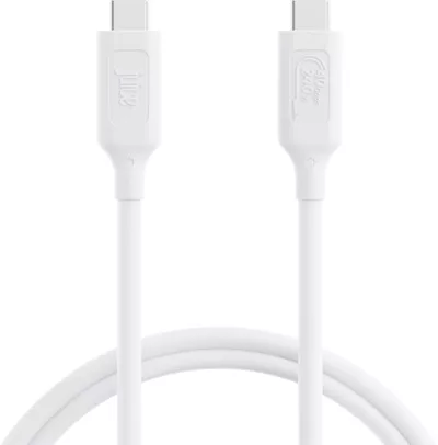 Juice JUI-CABLE-TYPEC-4.0-1M-RND-ECO-WHT USB cable USB4 Gen 2x2 USB C Blue, White