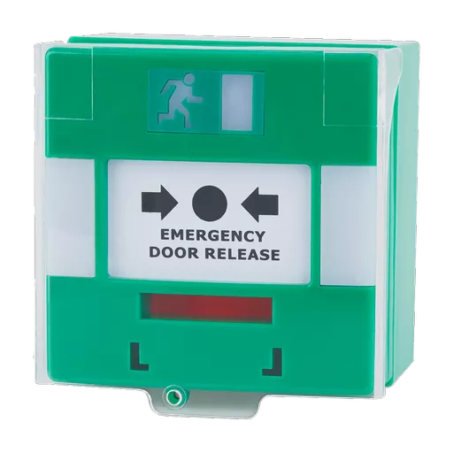 ASEC Resettable Illuminated Triple Pole Call Point With Cover & Sounder