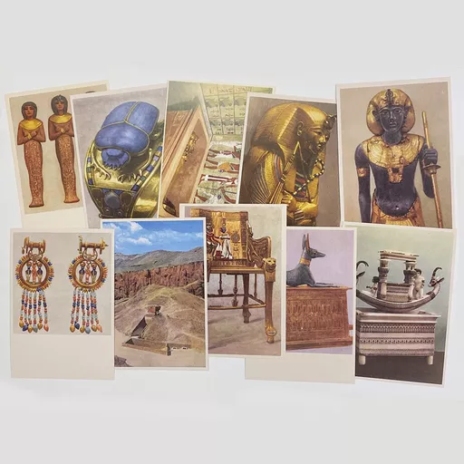 Treasures of Tutankhamun Postcard Pack