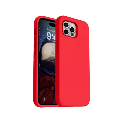 Silicone for iPhone 16 Pro Max - Red