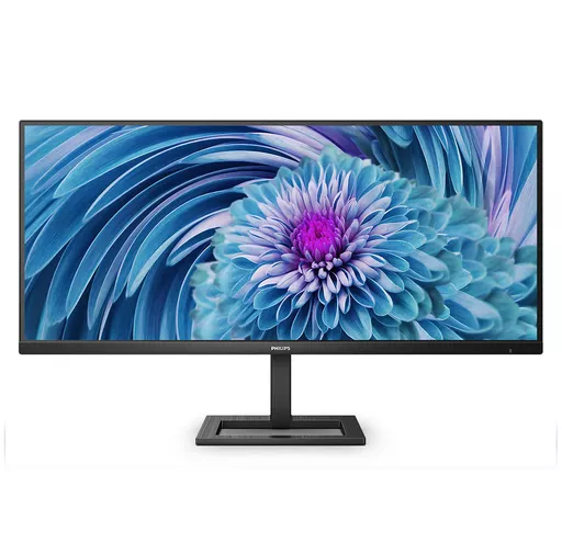 Philips E Line 346E2LAE/00 LED display 86.4 cm (34") 3440 x 1440 pixels Wide Quad HD LCD Black