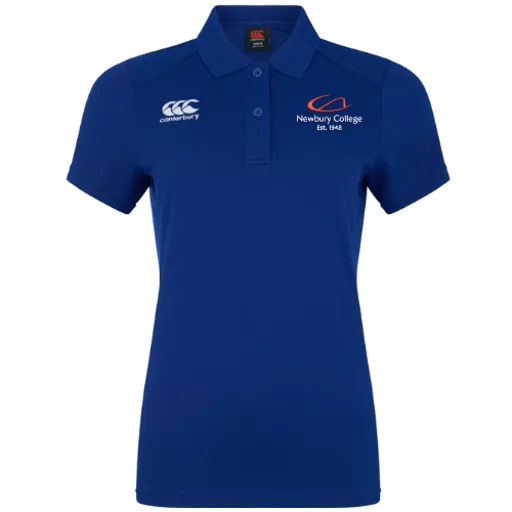 NewburyCollegeStaff_WomensCCCClubRoyalPolo_Front.png