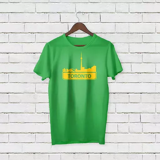 Personalised City Of Toronto Logo On T-Shirt. custom name present