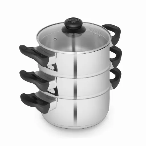 Townhouse 3 Tier Stainless Steel Steamer