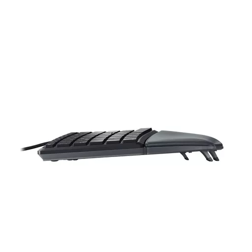 CHERRY KC 4500 ERGO keyboard Universal USB QWERTY Spanish Black