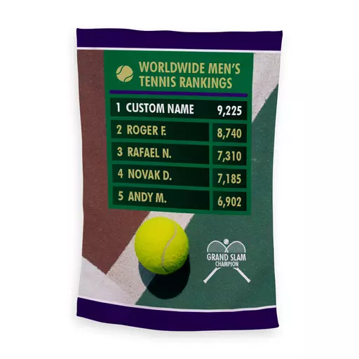 Tennis Men's Grand Slam Tea Towel