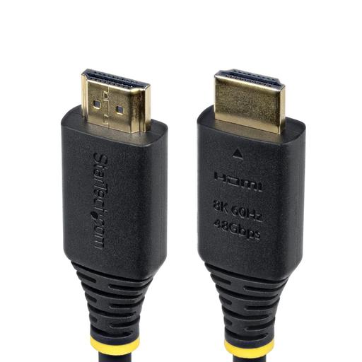 StarTech.com 4m (13ft) Certified Ultra High Speed HDMI Cable, 8K 60Hz/4K 120Hz, HDMI 2.1 Cable with HDR10+ / eARC, 48Gbps, 8K HDMI Cord for Monitor/TV/Display, Flexible TPE Jacket