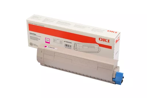 OKI 46443102 Toner-kit magenta, 10K pages ISO/IEC 19798 for OKI C 833