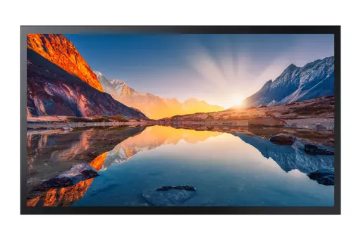 Samsung QM32R-T Digital signage flat panel 81.3 cm (32") Wi-Fi 400 cd/m² Full HD Black Touchscreen