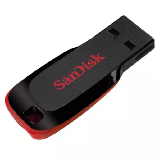 SanDisk Cruzer Blade USB flash drive 64 GB USB Type-A 2.0 Black, Red