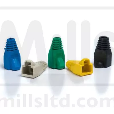 Fusion Cat5e RJ45 Cable Boot Grey Pkt 100