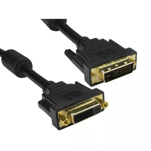 DVI-D Dual Link Extension Cable, M-F