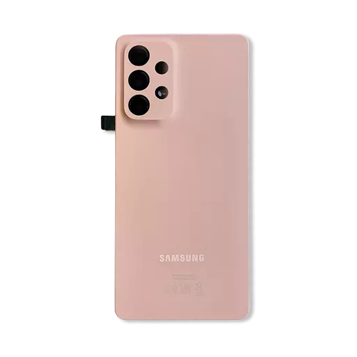 Back Cover w/ Camera Lens (Service Pack) (Peach) - For Galaxy A53 5G (A536)