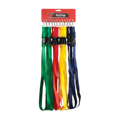 ASEC Assorted Coloured Lanyards