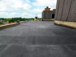 Recticel Powerdeck U flat roof insulation board installed.webp