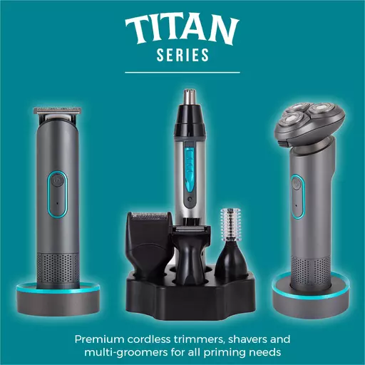 Titan 3-in-1 Cordless Shaver Set
