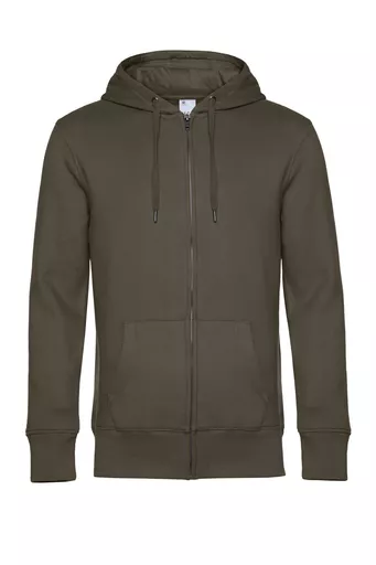 Men's King Zipped Hooded Sweat