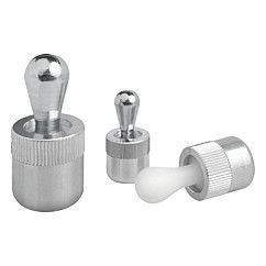 K0368 - Lateral Spring Plungers In Aluminium & Steel Size 6-16mm