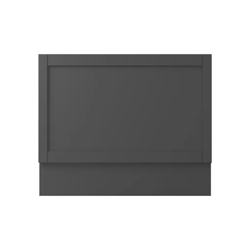 Diamante 800 Shaker End Panel 800 x 450-575mm - Matt Anthracite
