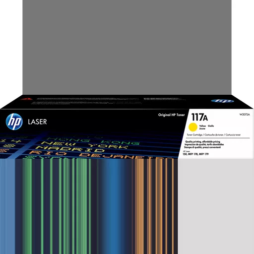 HP W2072A/117A Toner-kit yellow, 700 pages ISO/IEC 19798 for HP Color Laser 150