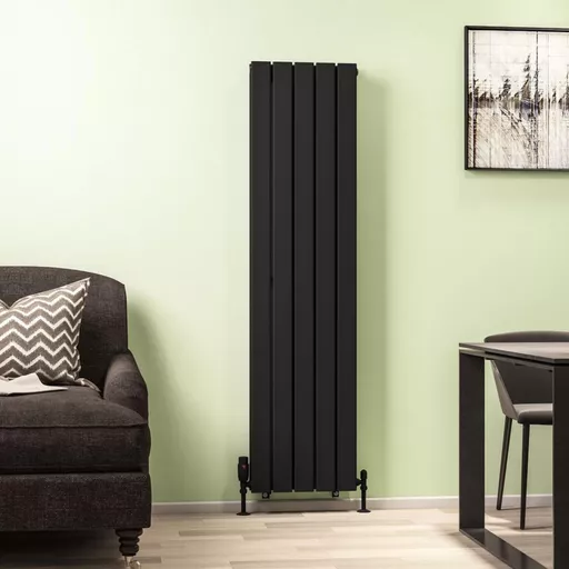 Warrington 1500 x 380 Radiator Type20 Matt Black