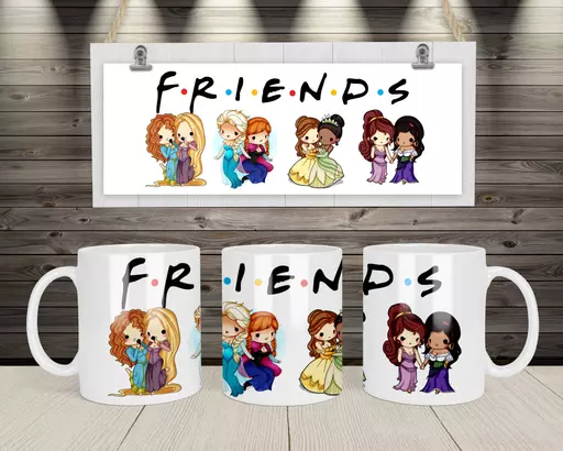 Personalised Mug For Friends/Sisters - Add Names