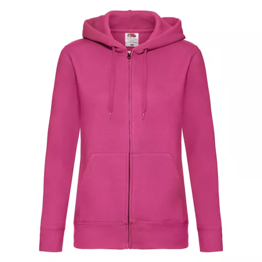 Ladies' Premium Hooded Sweat Jacket
