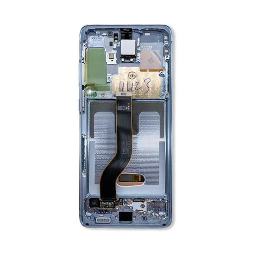 OLED Screen Assembly (Service Pack) (Blue Cloud) (No Camera) - Galaxy S20+ (G985) / S20+ 5G (G986)