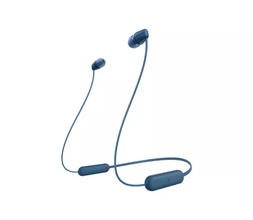 Sony WI-C100 Headset Wireless In-ear Calls/Music Bluetooth Blue