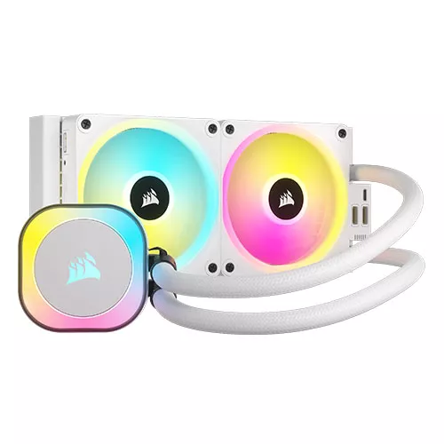 Corsair iCUE LINK H100i 240mm RGB Cooler White