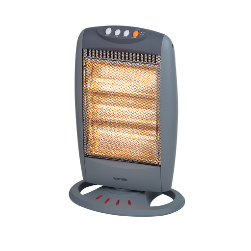 Photos - Other Heaters Warmlite 1200W Grey Halogen Heater WL42005 